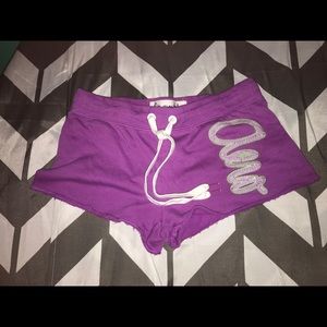 Aeropostale purple shorts